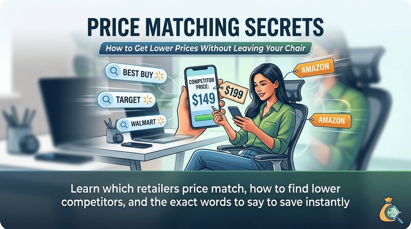 Price Matching Secrets: How to Get Lower Prices Without Leaving Your Chair