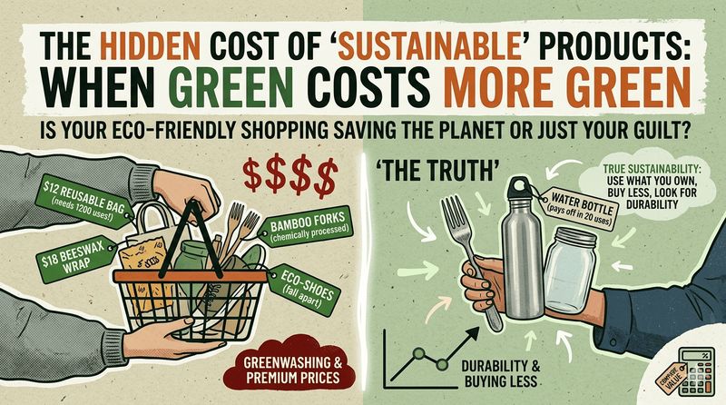 The Hidden Cost of 'Sustainable' Products: When Green Costs More Green