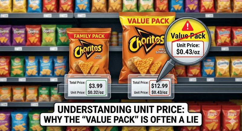 Understanding Unit Price: Why the 'Value Pack' is Often a Lie